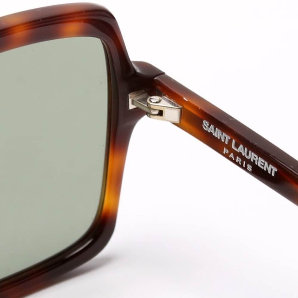 Saint Laurent Tortoise Betty‎ Oversized Sunglasses SL174 BRAND NEW!! 🕶️🤎🕶️ - Picture 6 of 10